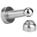 New Heavy Duty Stainless Steel Strong Magnetic Door Stopper Powerful Bedroom Doorstop - Rear View