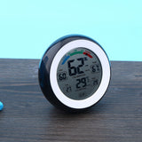 1Pc Creative Digital LCD Temperature Thermometer Hygrometer Electronic Humidity Meter (Black)