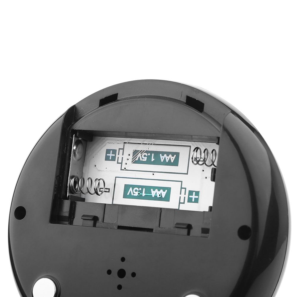 1Pc Creative Digital LCD Temperature Thermometer Hygrometer Electronic Humidity Meter (Black)