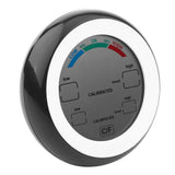 1Pc Creative Digital LCD Temperature Thermometer Hygrometer Electronic Humidity Meter (Black)