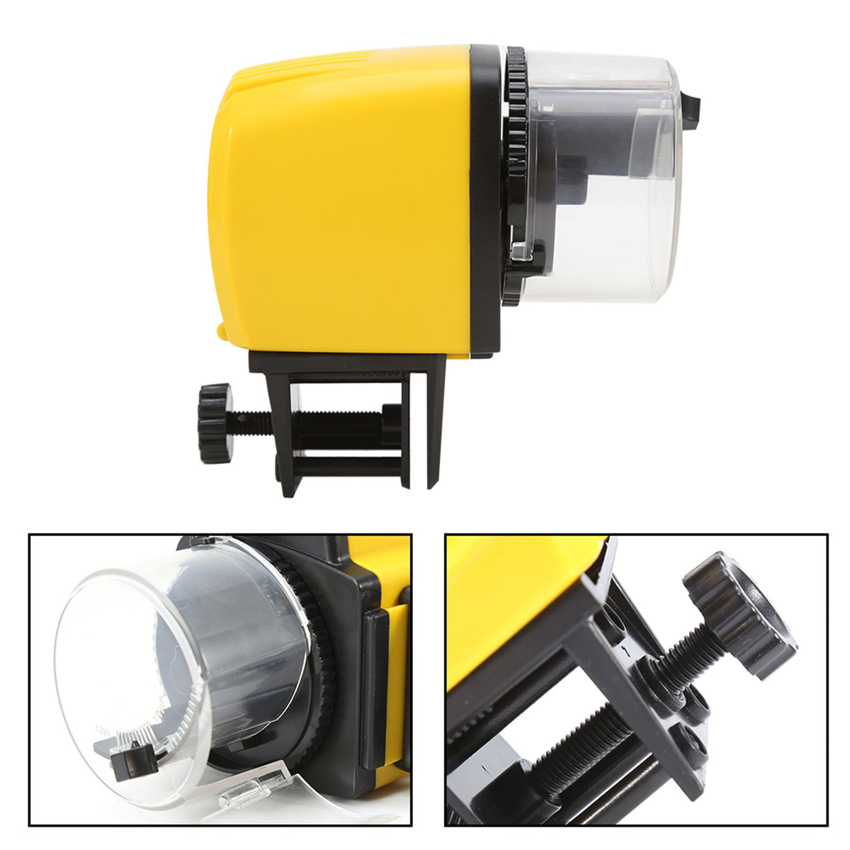 1Pc Digital Automatic Electrical Plastic Fish Feeder Timer Home Aquarium Tank Food Feeding Hot