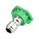 5pcs New Pressure Washer Spray Nozzles Tip Set Variety Degrees For Quick Connect Hot - Rear View