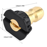 5pcs New Pressure Washer Spray Nozzles Tip Set Variety Degrees For Quick Connect Hot
