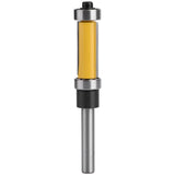 New 1/4" Shank Top Bottom Bearing Flush Trim Router Bit For Woodworking Cutter Tool