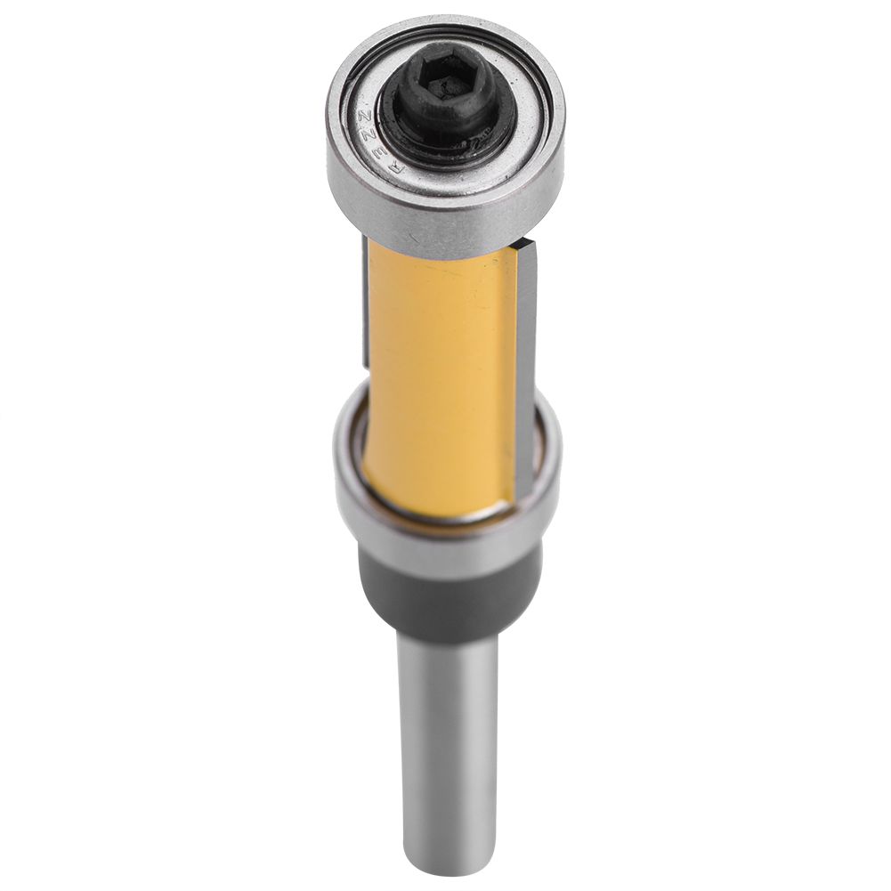 New 1/4" Shank Top Bottom Bearing Flush Trim Router Bit For Woodworking Cutter Tool