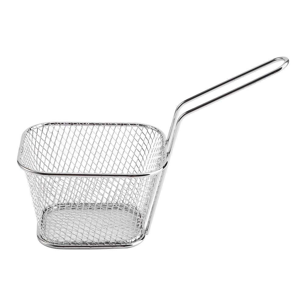 8Pcs Mini Stainless Steel Chips Deep Fry Baskets Food Presentation Strainer Potato Cooking Tool