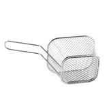 8Pcs Mini Stainless Steel Chips Deep Fry Baskets Food Presentation Strainer Potato Cooking Tool