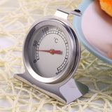 1Pc Stainless Steel Oven Thermometer Kitchen Baking Temperature Measuring Tool Hot - Close-Up Angle
