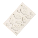 3D Silicone Leaves Fondant Cake Mold Creative Chocolate Sugarcraft Mould Decorating DIY Tool