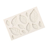 3D Silicone Leaves Fondant Cake Mold Creative Chocolate Sugarcraft Mould Decorating DIY Tool