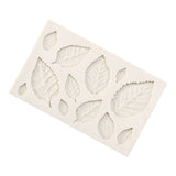 3D Silicone Leaves Fondant Cake Mold Creative Chocolate Sugarcraft Mould Decorating DIY Tool - Extra Image