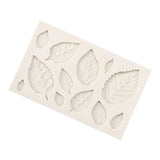 3D Silicone Leaves Fondant Cake Mold Creative Chocolate Sugarcraft Mould Decorating DIY Tool