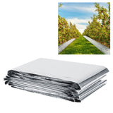 1Pc 210 x 120cm Silver Plant Reflective Film Garden Greenhouse Grow Light Accessories New - Extra Image