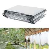 1Pc 210 x 120cm Silver Plant Reflective Film Garden Greenhouse Grow Light Accessories New - Extra Image