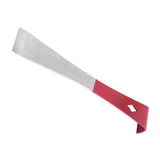 Stainless Steel Painted Red Beehive Scraper Beekeeping Tool Beekeepers Pry Trim Equipment - Close-Up Angle