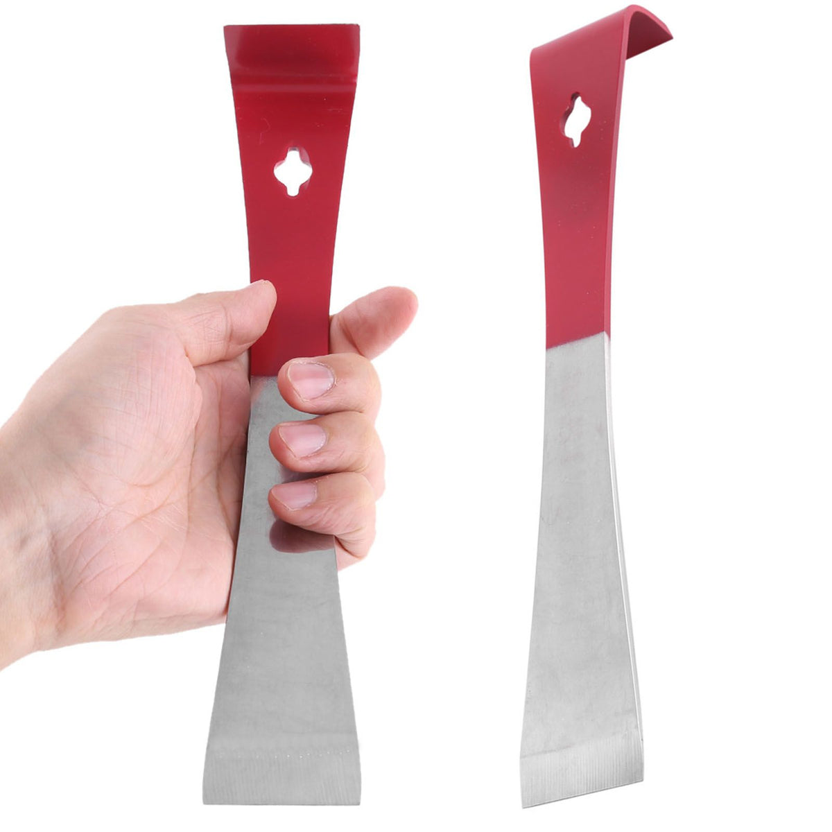 Stainless Steel Painted Red Beehive Scraper Beekeeping Tool Beekeepers Pry Trim Equipment