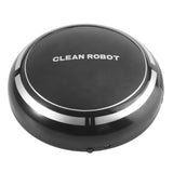 USB Rechargeable Smart Automatic Robotic Household Floor Cleaner Dust Sweeping Machine Black
