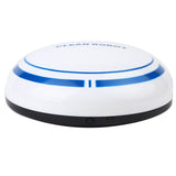 USB Rechargeable Smart Automatic Robotic Household Floor Cleaner Dust Sweeping Machine White - Low Angle