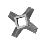 Cross shaped Professional Steel Kitchen Meat Grinder Blade Mincers Cutter Part #5 - 45-Degree Angle