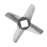 Cross shaped Professional Steel Kitchen Meat Grinder Blade Mincers Cutter Part #22