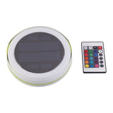 Solar RGB Decoration Lamp LED Pond Swimming Pool Floating Fountain Light with Remote Control