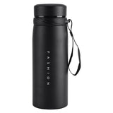1Pc 900ml Stainless Steel Water Thermal Cup Tea Coffee Travel Drink Bottle (Black)
