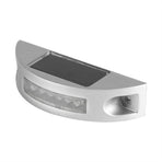 Casting Aluminum Solar Power 6 LED Waterproof Driveway Pathway Light Road Step Lamp Red