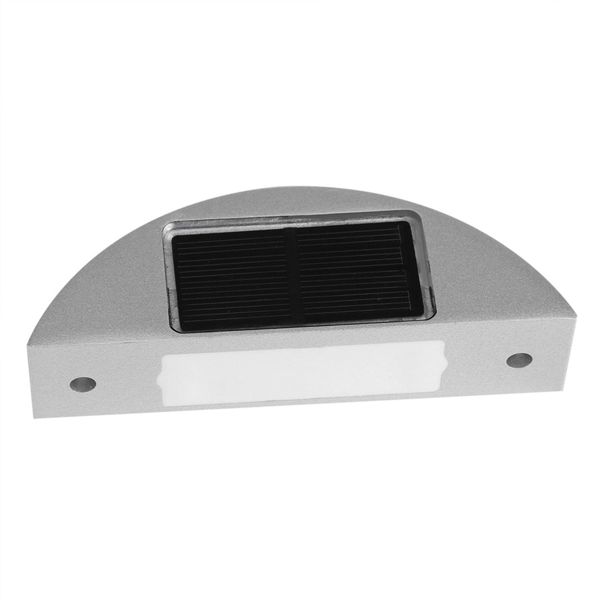 Casting Aluminum Solar Power 6 LED Waterproof Driveway Pathway Light Road Step Lamp Red