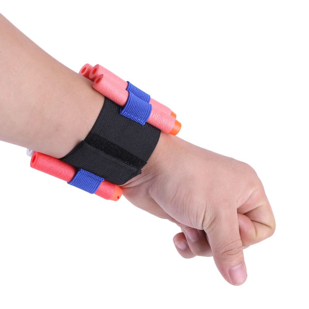 Professional Toy Gun Wristband Toy Soft Bullets Band Holder Storage Outdoor Game Equipment