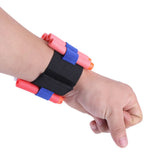 Professional Toy Gun Wristband Toy Soft Bullets Band Holder Storage Outdoor Game Equipment
