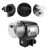 Digital LCD Electronic Fish Feeder Dispenser Timer Automatic Aquarium Tank Food Feeding Machine