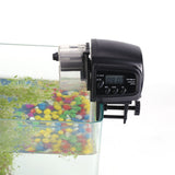 Digital LCD Electronic Fish Feeder Dispenser Timer Automatic Aquarium Tank Food Feeding Machine
