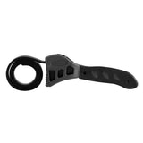 500mm Plastic Strap Wrench Jar Lids Tighten Loosen Plumbing Tool Universal Oil Filter Spanner - Rear View