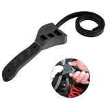500mm Plastic Strap Wrench Jar Lids Tighten Loosen Plumbing Tool Universal Oil Filter Spanner