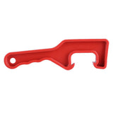 Plastic Bucket Pail Paint Can Lid Opener Opening Tool For Home Office Garage Red - Front View