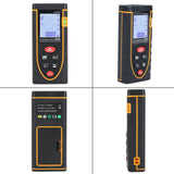 SNDWAY Handheld Digital Laser Distance Meter Self Calibration Length/Volume Measure Tool 40m - 45-Degree Angle