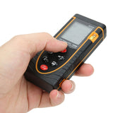 SNDWAY Handheld Digital Laser Distance Meter Self Calibration Length/Volume Measure Tool 100m