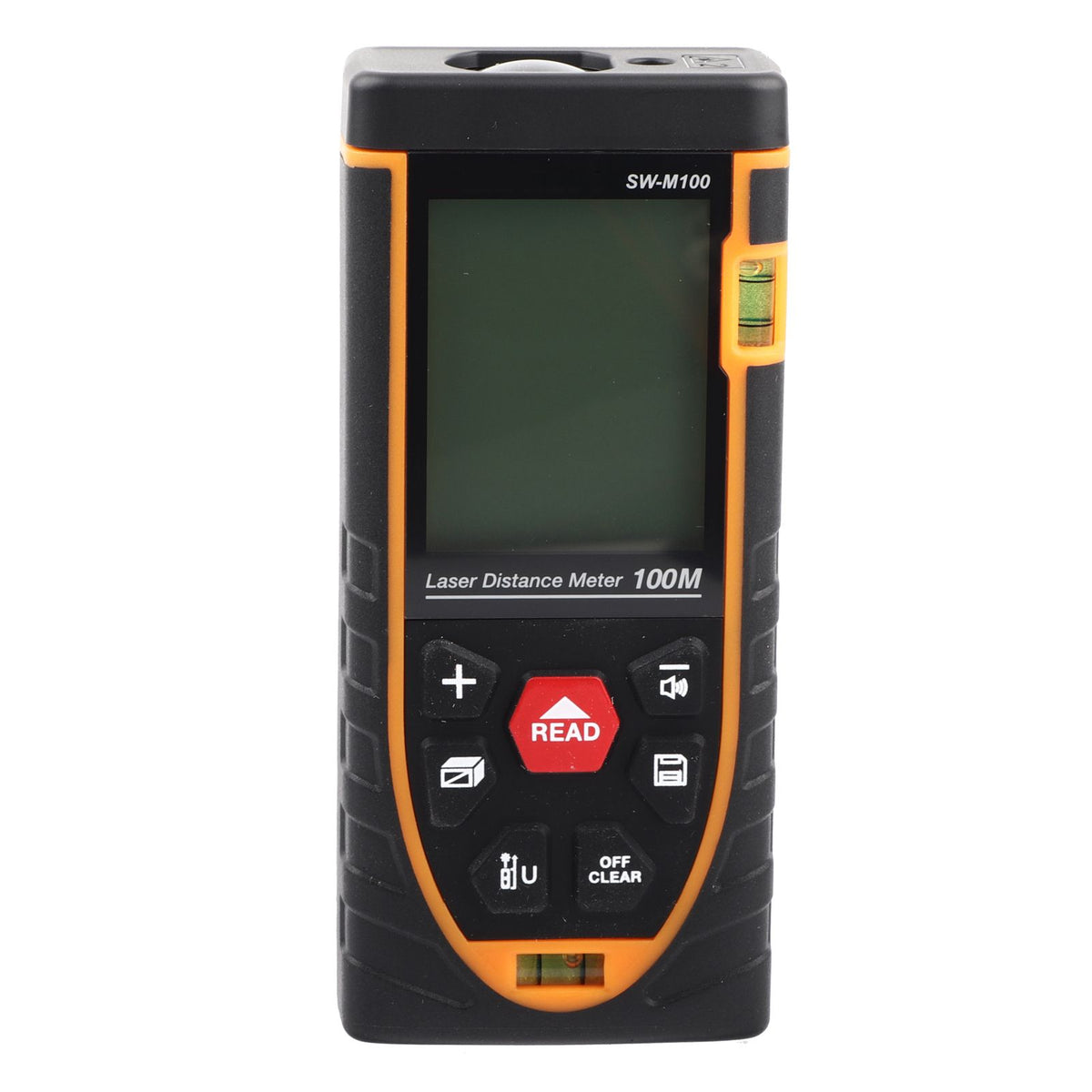 SNDWAY Handheld Digital Laser Distance Meter Self Calibration Length/Volume Measure Tool 100m