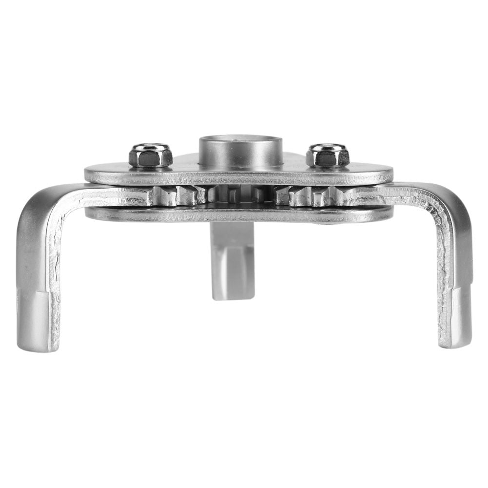 Car Truck Adjustable Two Way Oil Filter Key Wrench Tool with 3 Jaw Repair Removal Tool