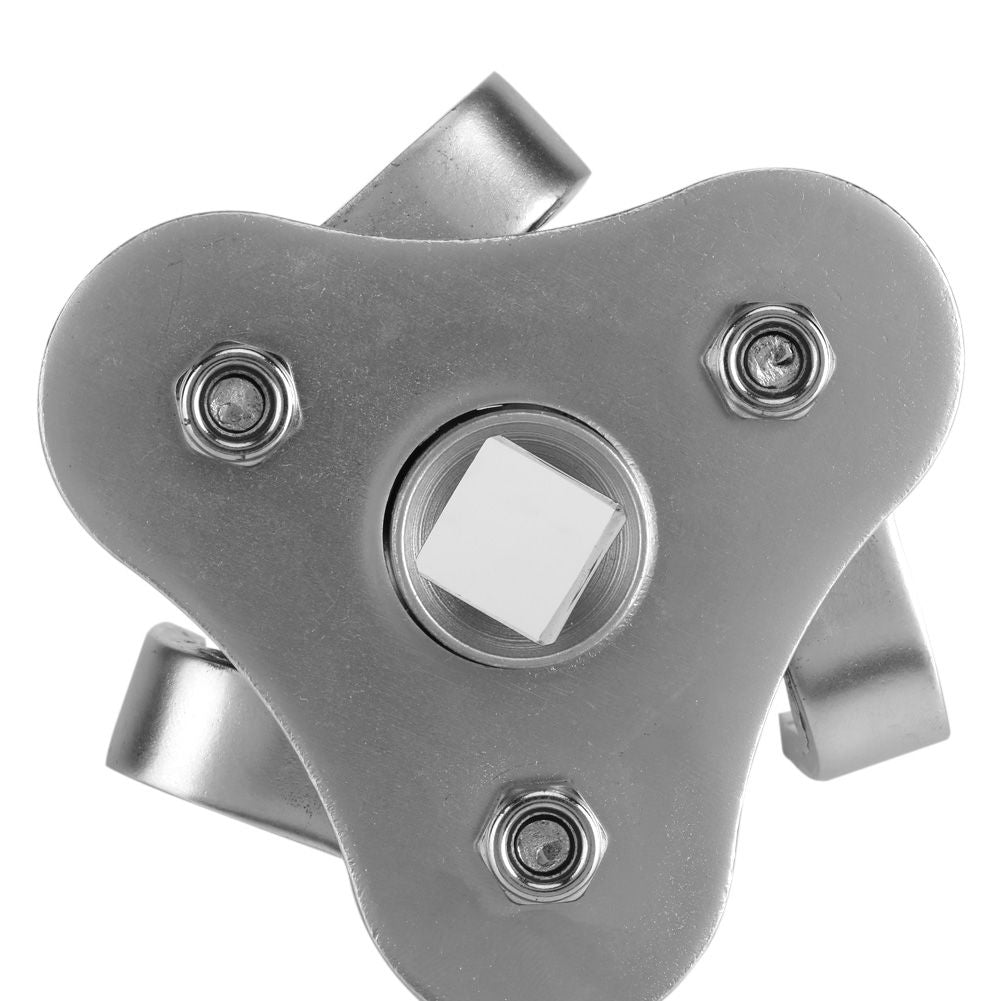 Car Truck Adjustable Two Way Oil Filter Key Wrench Tool with 3 Jaw Repair Removal Tool