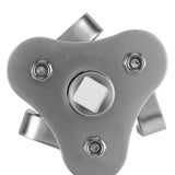Car Truck Adjustable Two Way Oil Filter Key Wrench Tool with 3 Jaw Repair Removal Tool
