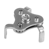 Car Truck Adjustable Two Way Oil Filter Key Wrench Tool with 3 Jaw Repair Removal Tool