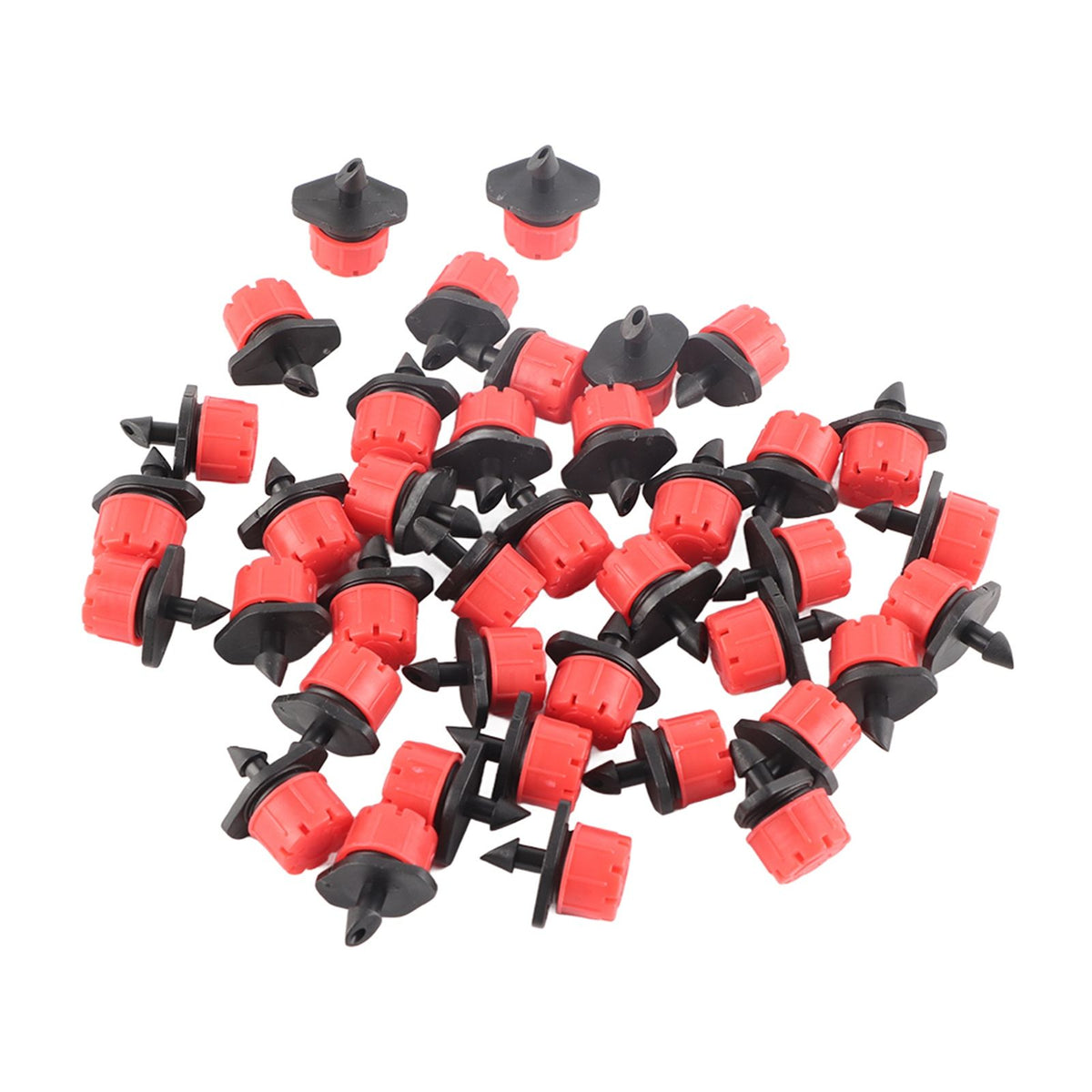 50pcs Adjustable Mini Garden Irrigation Watering Flow Dripper Head Drip Flower Plant Tools