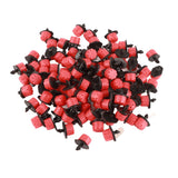 100pcs Adjustable Mini Garden Irrigation Watering Flow Dripper Head Drip Flower Plant Tools