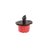 100pcs Adjustable Mini Garden Irrigation Watering Flow Dripper Head Drip Flower Plant Tools - Top-Down View