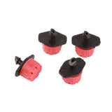 100pcs Adjustable Mini Garden Irrigation Watering Flow Dripper Head Drip Flower Plant Tools - Rear View
