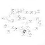 1000Pcs/Bag 6mm Clear Acrylic Beads Vase Filler Wedding Party Decor DIY Ornament Accessories - Front View