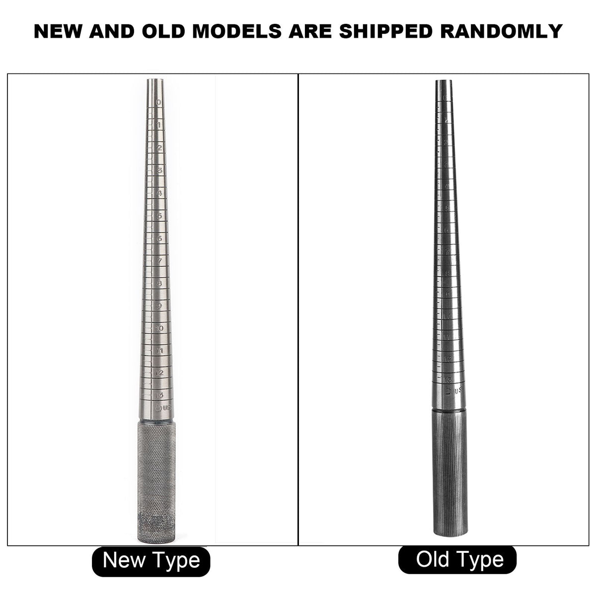 Steel Ring Mandrel & Nylon Face Mallet Sizing Jewelry Making Forming Hammer Tools US Crossing