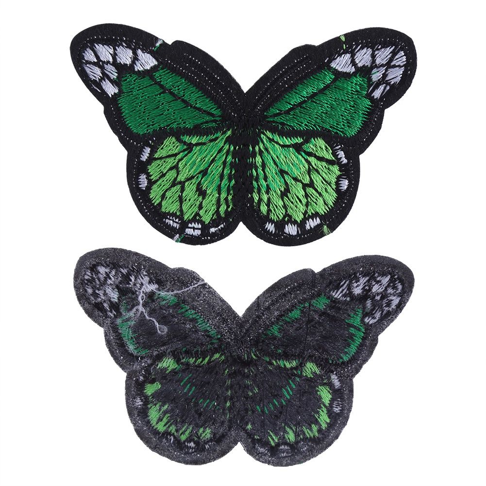 12pcs/set Embroidered Fabric Patches Sew Iron On Bag Clothes Applique Craft DIY Decoration