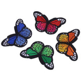 12pcs/set Embroidered Fabric Patches Sew Iron On Bag Clothes Applique Craft DIY Decoration